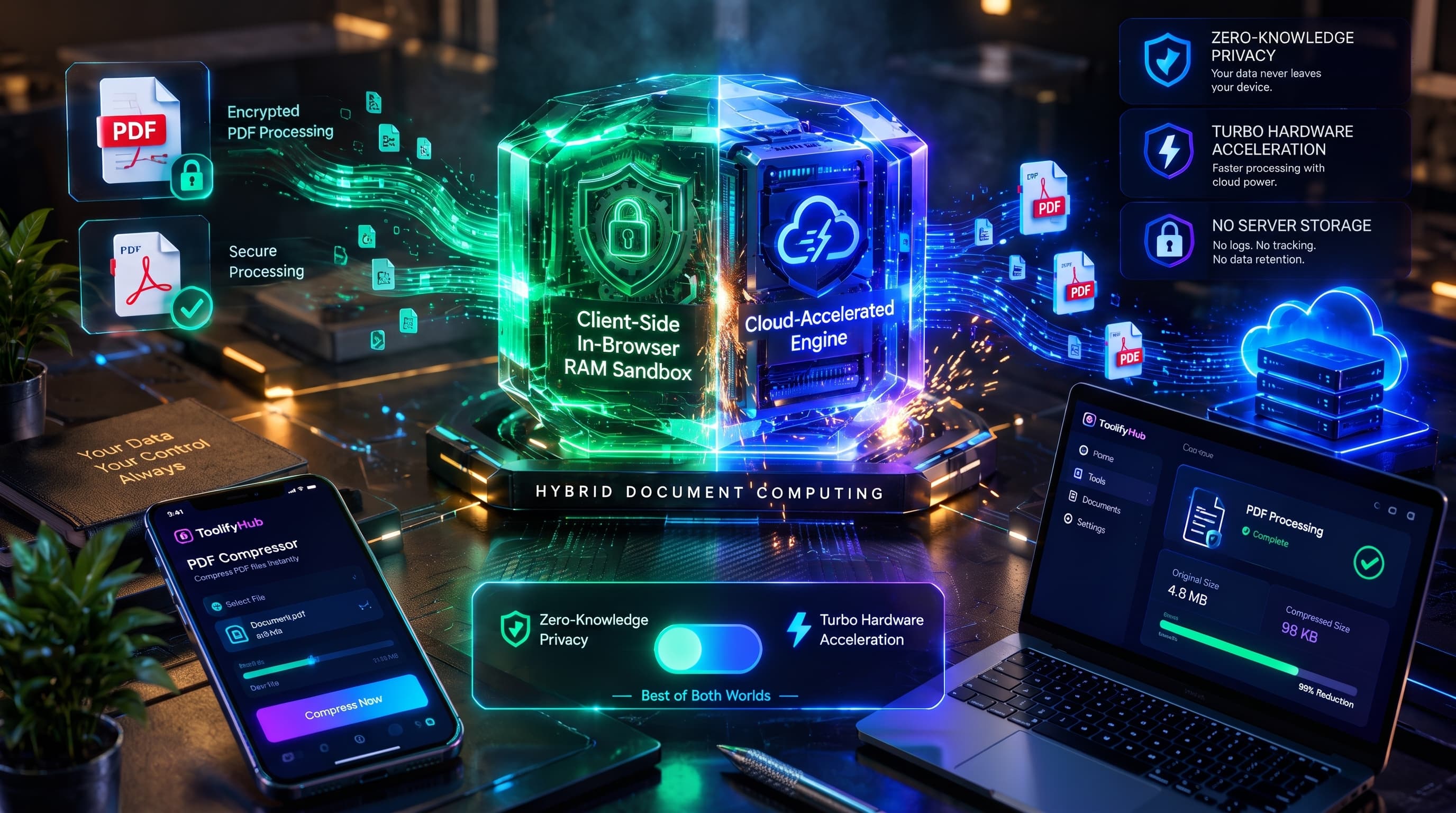 The Hybrid PDF Architecture: Why Freedom of Choice Between Client-Side Privacy & Cloud Acceleration Matters (2026 Truth)