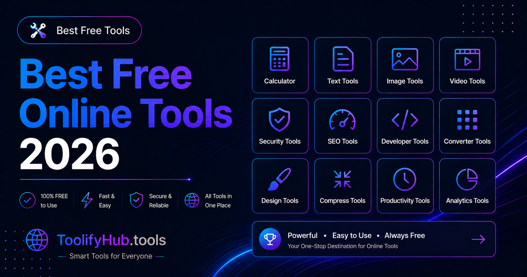 The 10 Best Free Online Tools You Need in 2026
