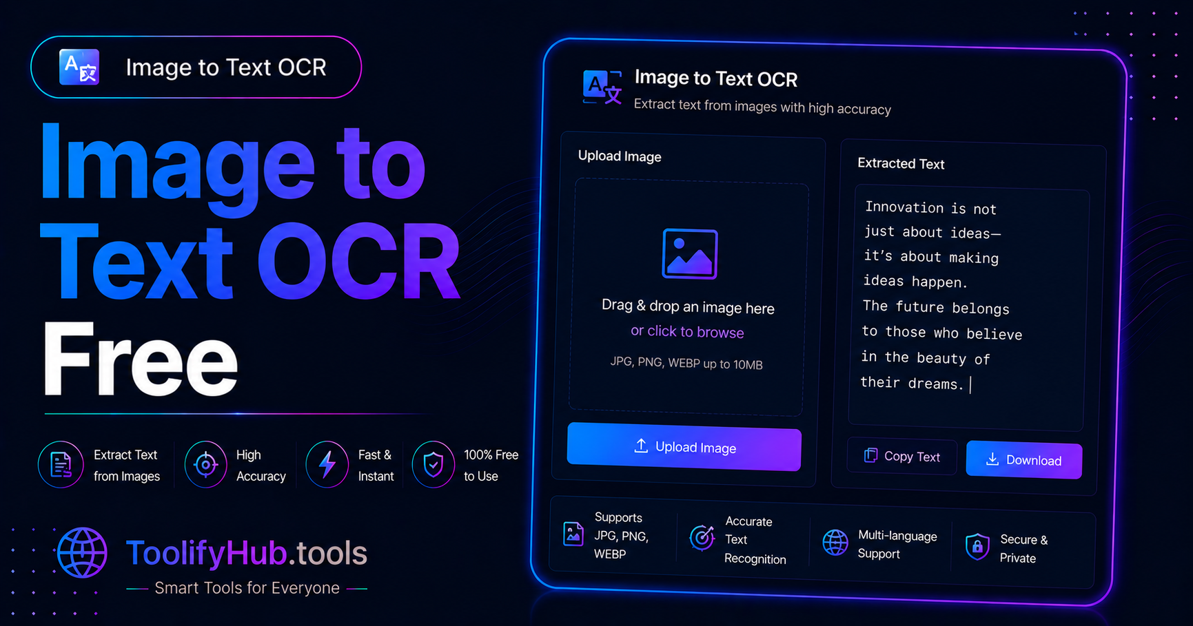 How to Convert Images to Text Online Free (OCR Guide 2026)