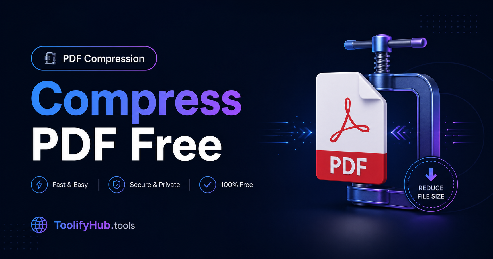Compress PDF Online Free — Reduce PDF Size for Email and WhatsApp 2026