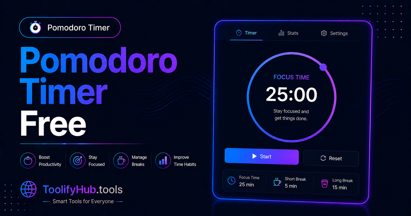 Free Pomodoro Timer Online — Boost Your Productivity Instantly (2026)